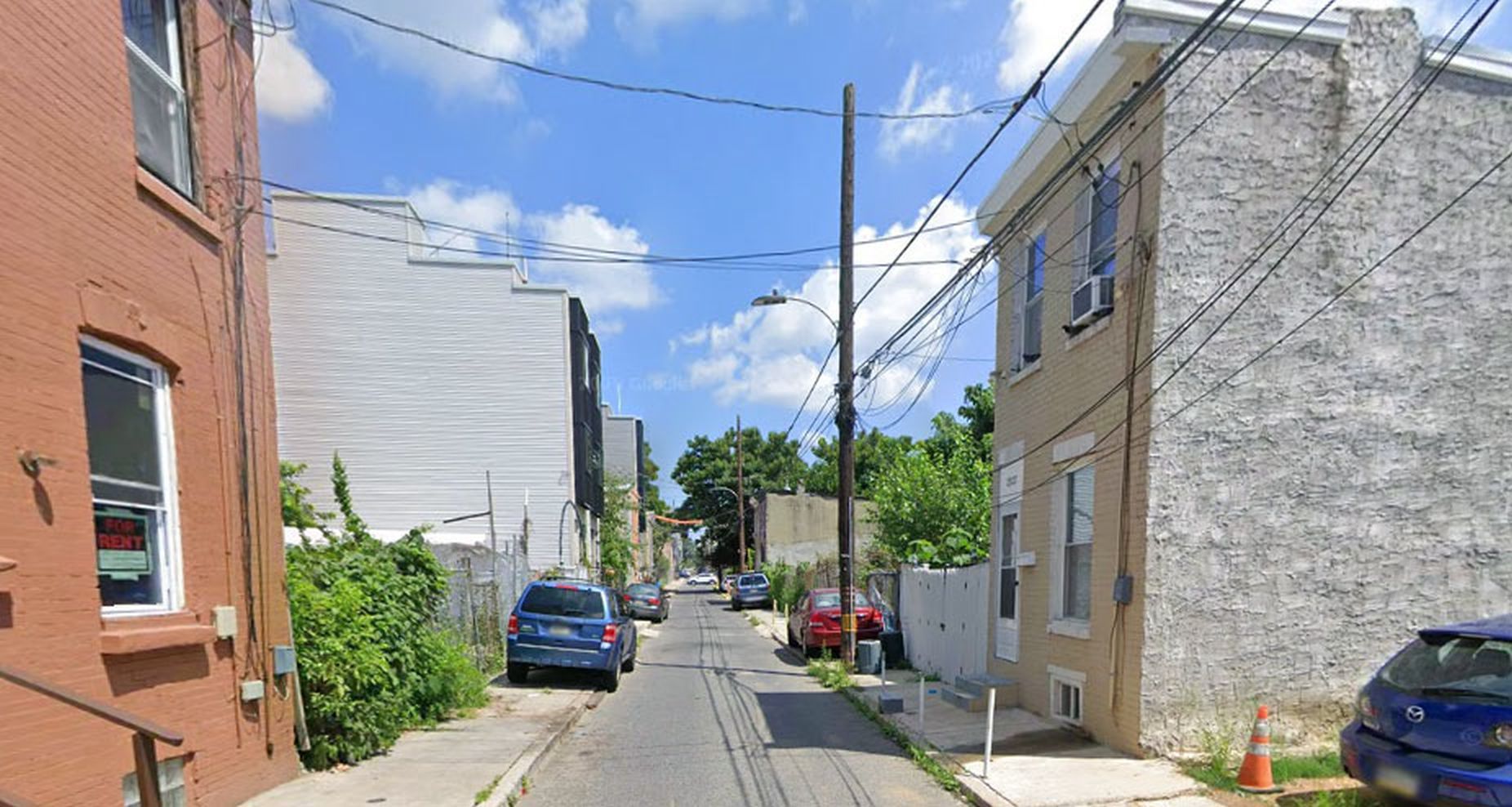 2323 Mutter Street, Philadelphia. Site conditions prior to redevelopment. Credit: Here's The Plan, LLC via a zoning permit submitted to the City of Philadelphia.