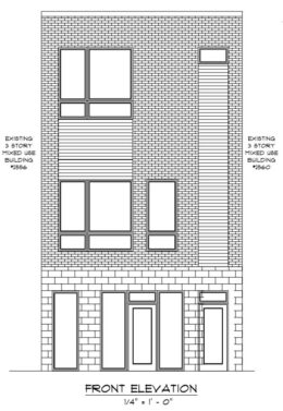 2558 Frankford Avenue Front Elevation