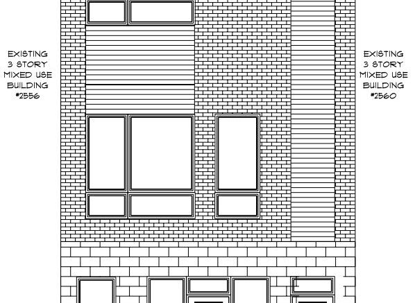 2558 Frankford Avenue Front Elevation