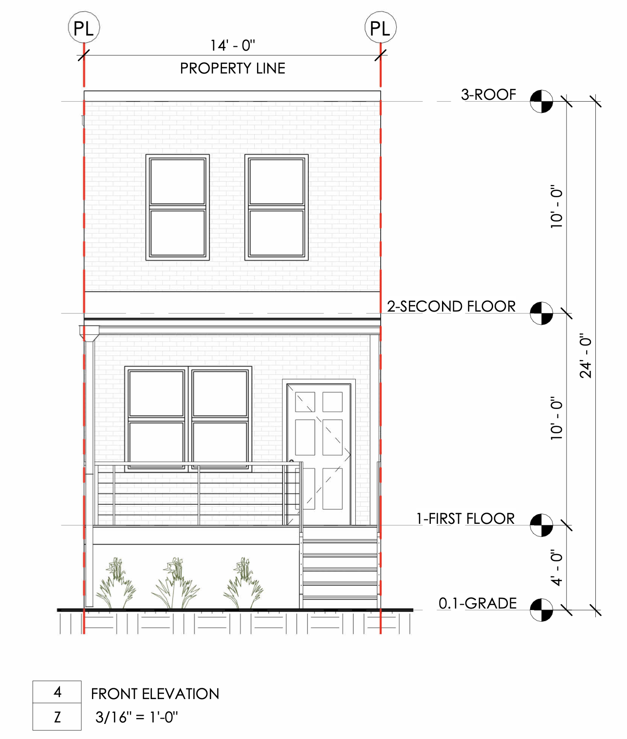3917 Folsom Street Elevation