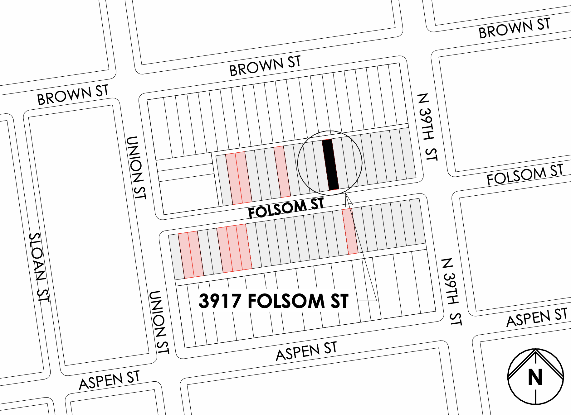 3917 Folsom Street Location