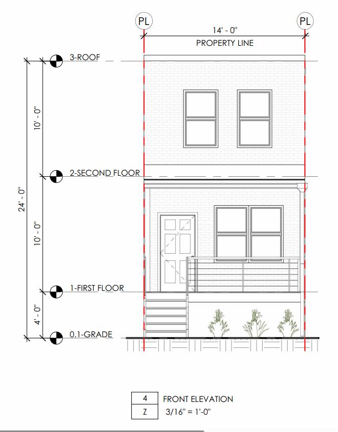 3935 Folsom Street Front Elevation