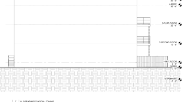 634 West Cumberland Street Elevation 2