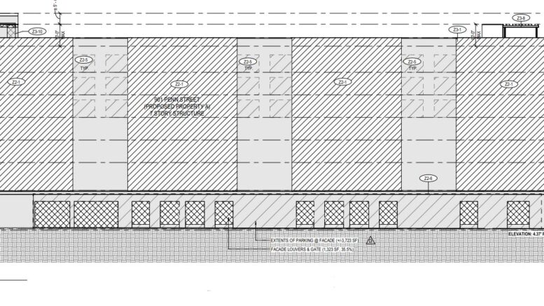 901 Penn Street Elevation