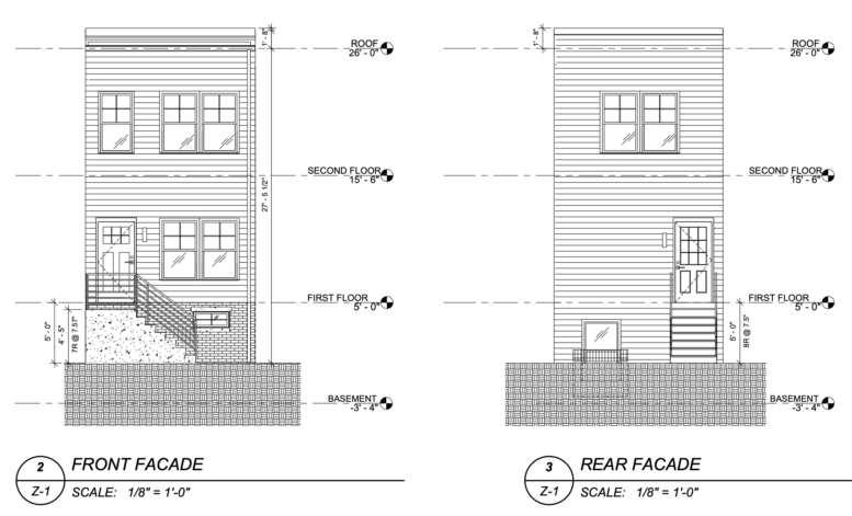 1343 South Colorado Street Elevations