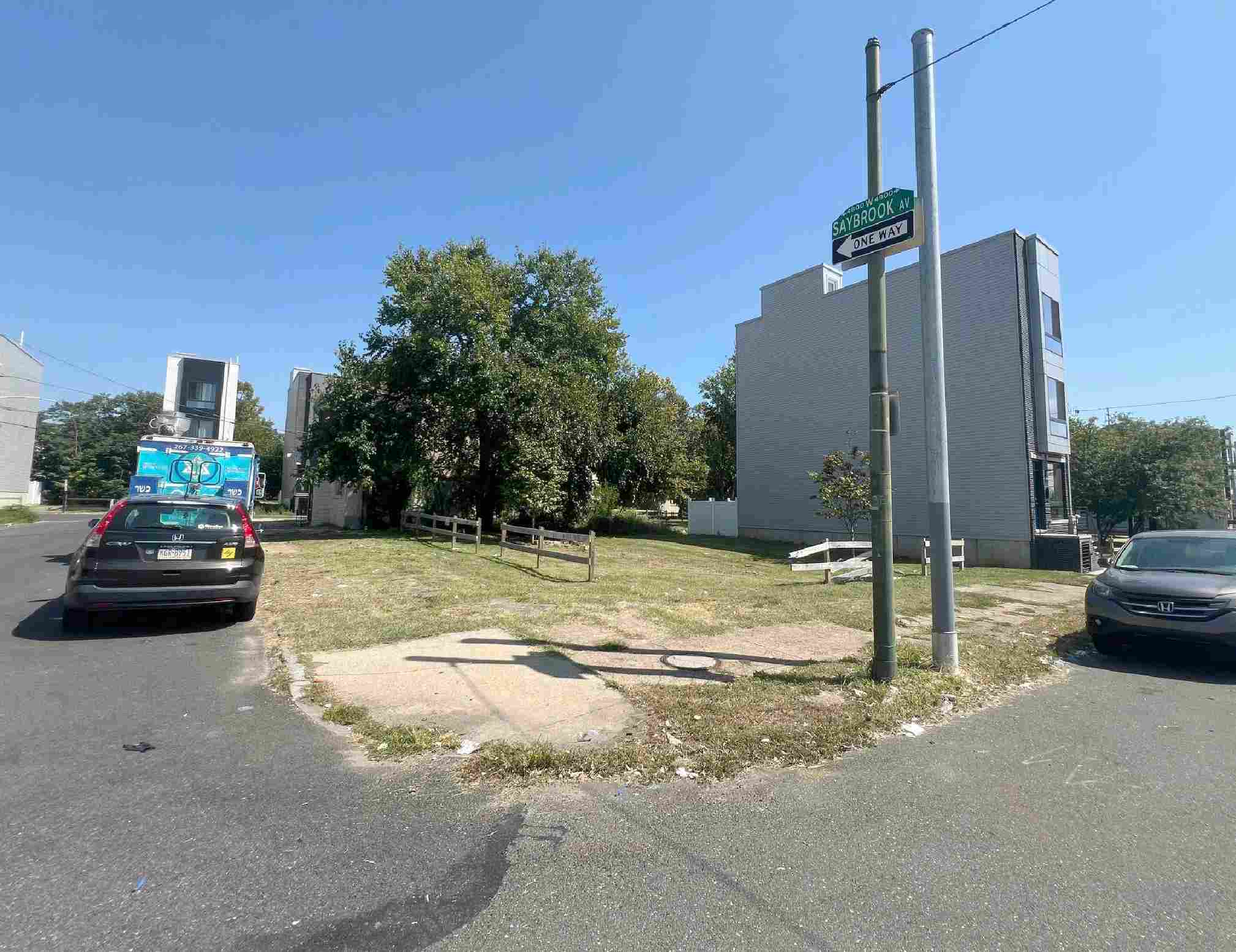 1419 South 49th Street, Philadelphia. Site conditions prior to redevelopment. Credit: JT Ran Expediting via a zoning permit submitted to the City of Philadelphia.