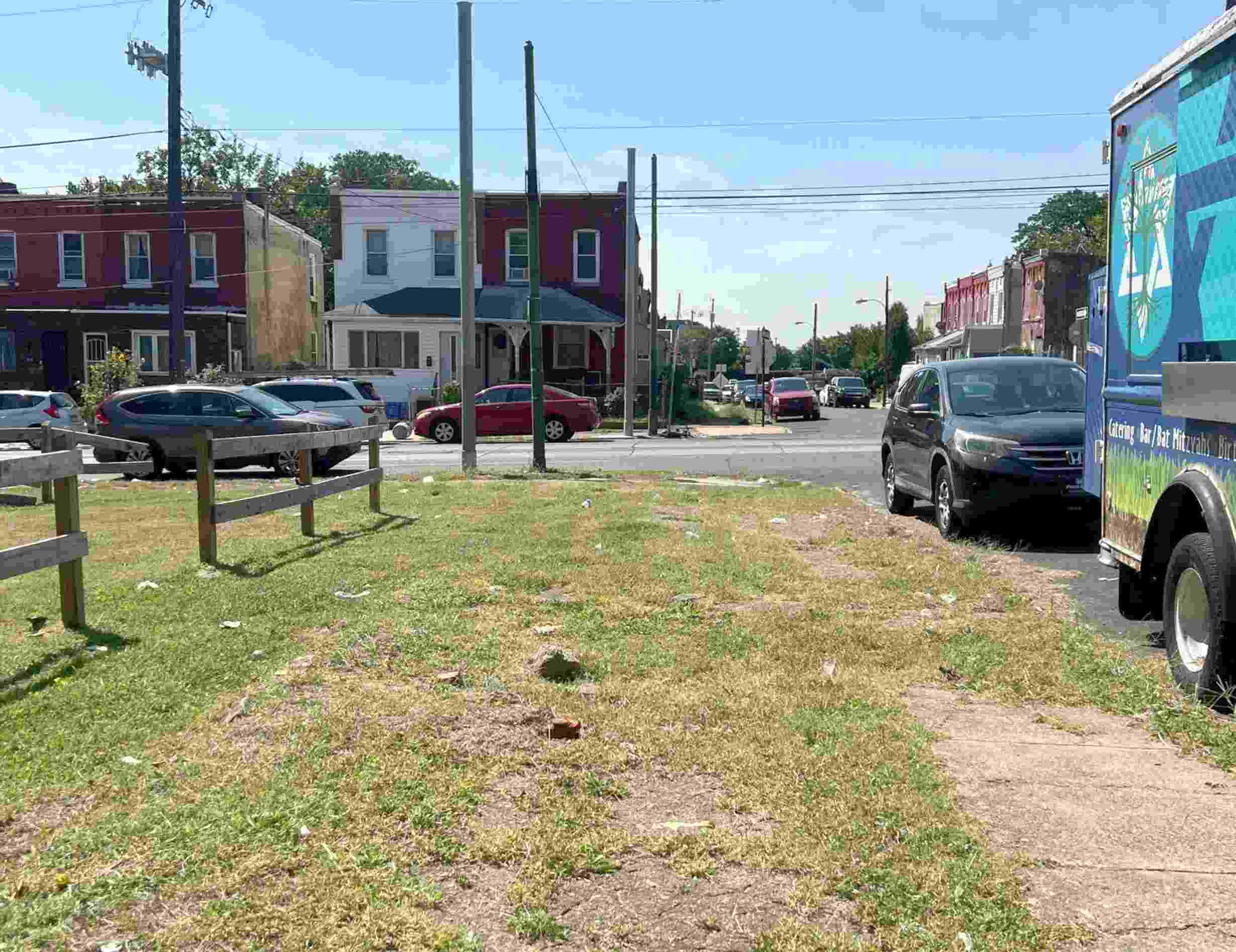 1419 South 49th Street, Philadelphia. Site conditions prior to redevelopment. Credit: JT Ran Expediting via a zoning permit submitted to the City of Philadelphia.