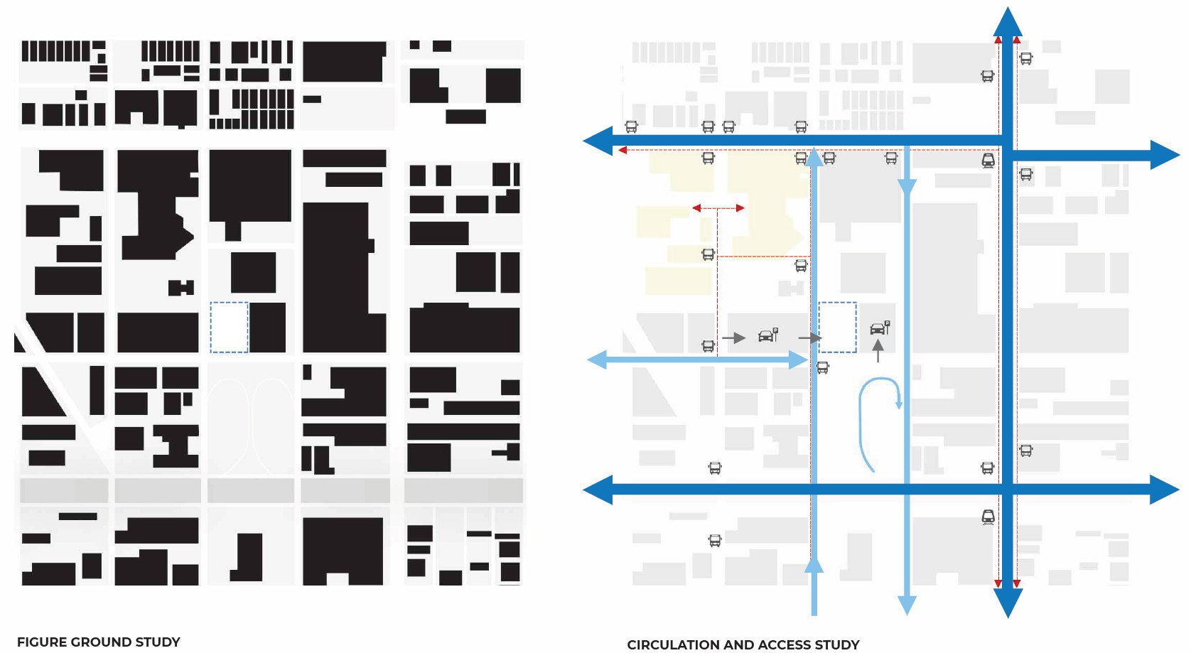 1527 Callowhill Street. Site diagrams. Credit: Designblendz Architecture via the Civic Design Review by the Philadelphia City Planning Commission and the Department of Planning and Development.