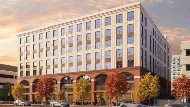 1527 Callowhill Street. Building rendering. Credit: Designblendz Architecture via the Civic Design Review by the Philadelphia City Planning Commission and the Department of Planning and Development.
