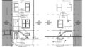 1527 South Lecount Street, Philadelphia. Proposed front and rear building elevations. Credit: IS-DG Architecture via a zoning permit submitted to the City of Philadelphia.