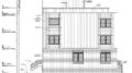 1601 South Taylor Street, Philadelphia. Proposed side building elevation. Credit: Philly Plans via a zoning permit submitted to the City of Philadelphia.