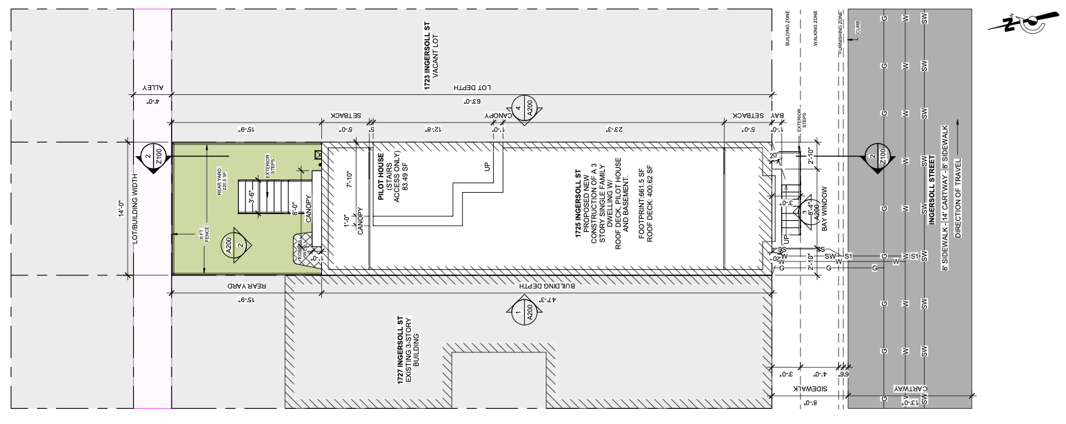 1725 Ingersoll Street Plan