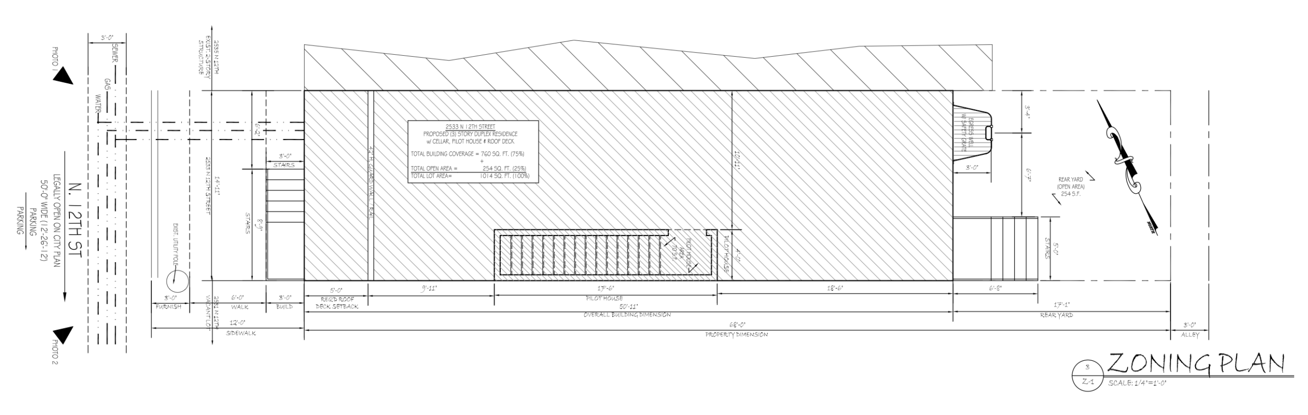 2533 North 12th Street Plan
