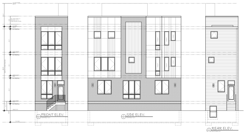 2613 Memphis Street Elevations