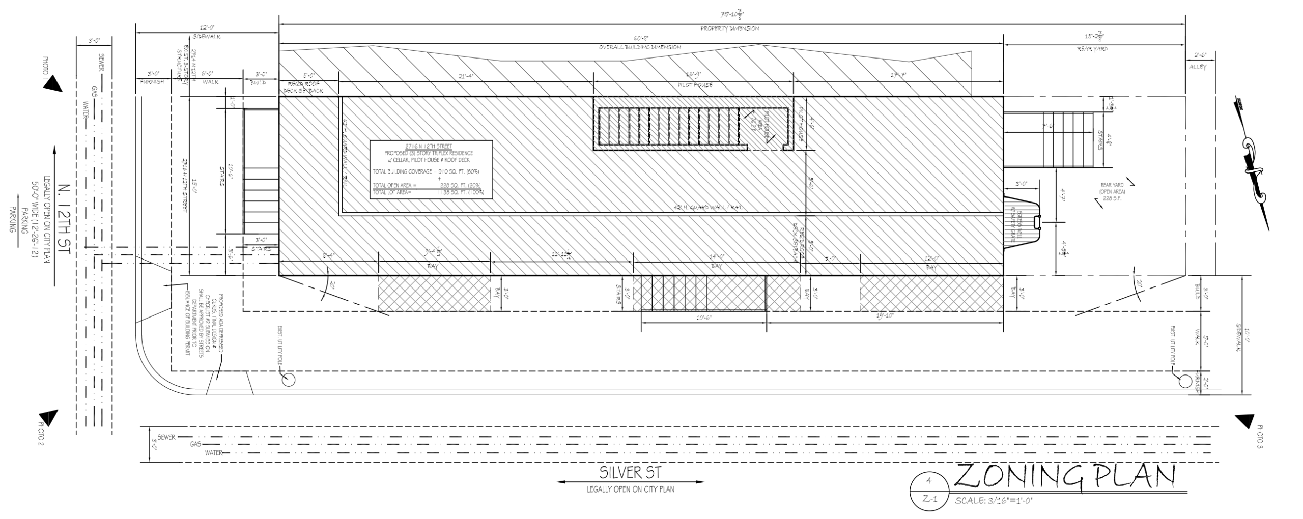 2716 North 12th Street Plan
