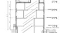 518 South 17th Street, Philadelphia. Proposed building section. Credit: A2 Design Group via a zoning permit submitted to the City of Philadelphia.