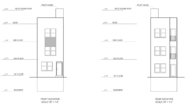 613 West York Street Site Elevations