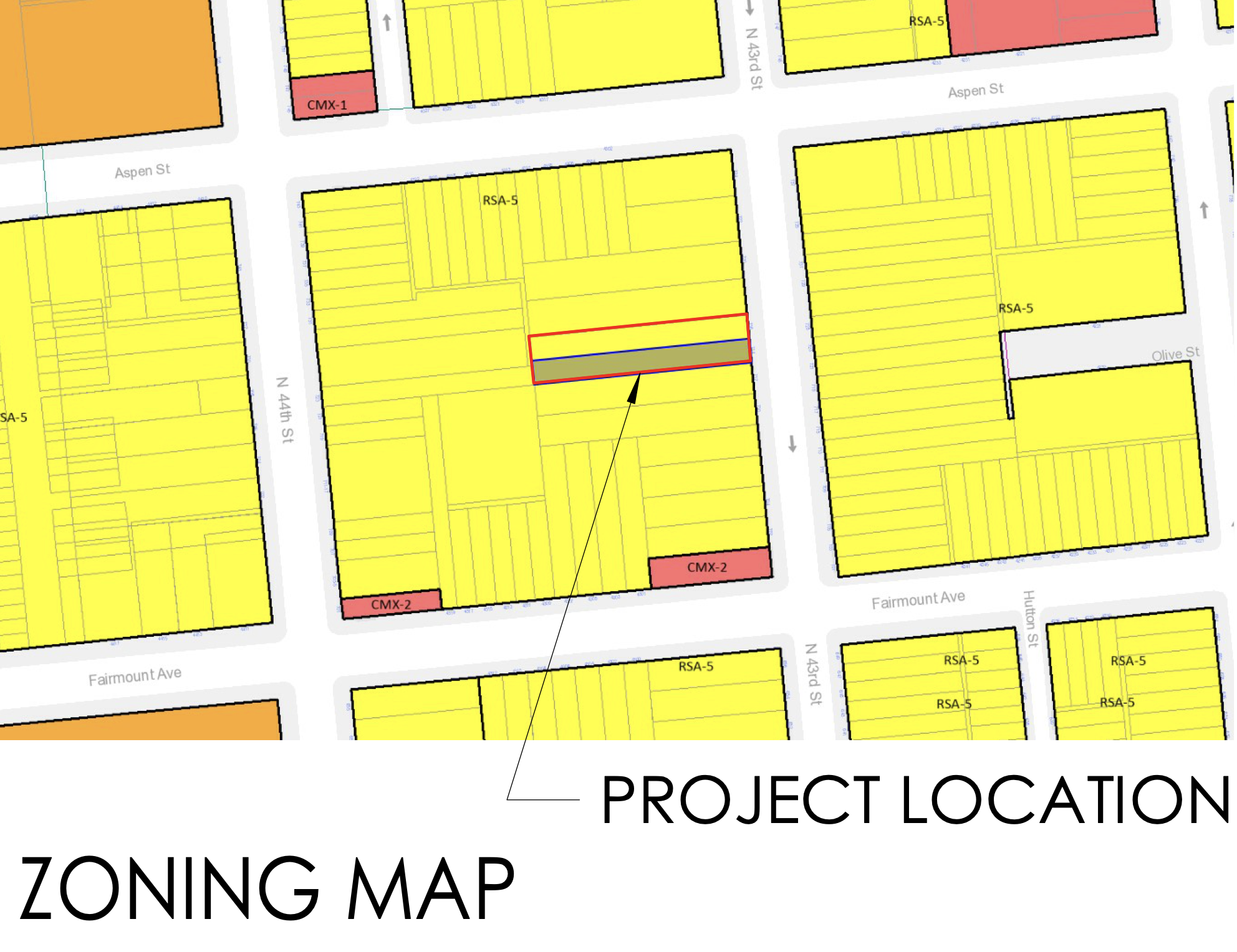 716 North 43rd Street Zoning