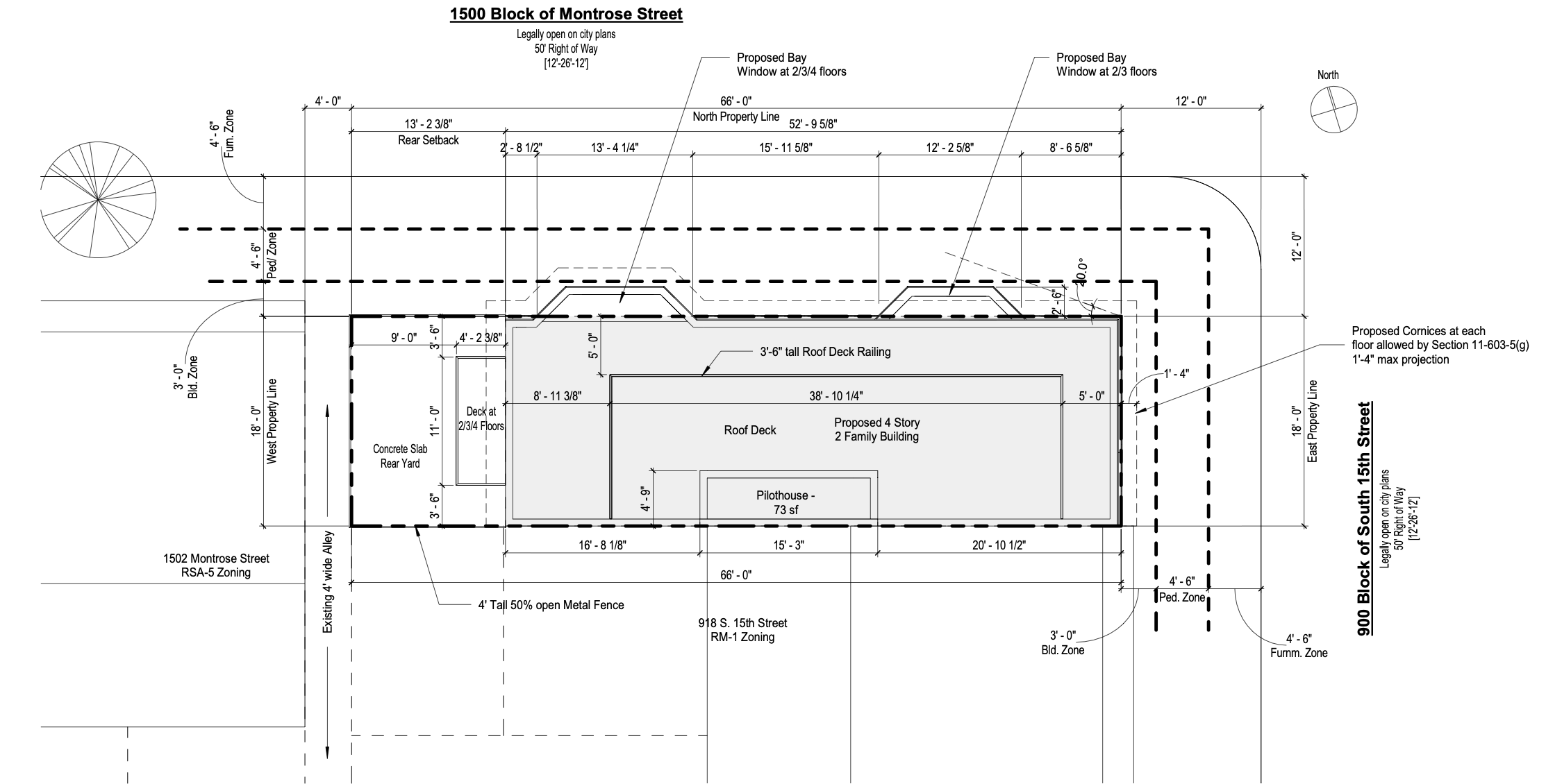 916 South 15th Street Plan