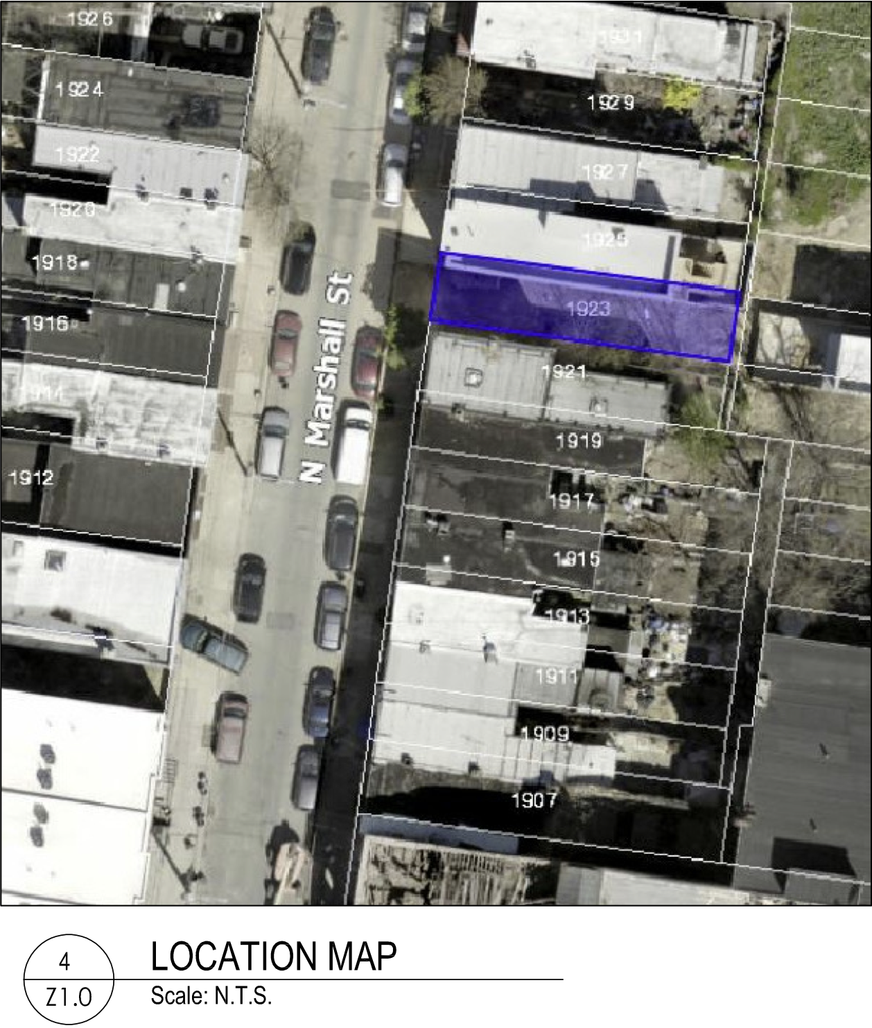 1923 North Marshall Street Site