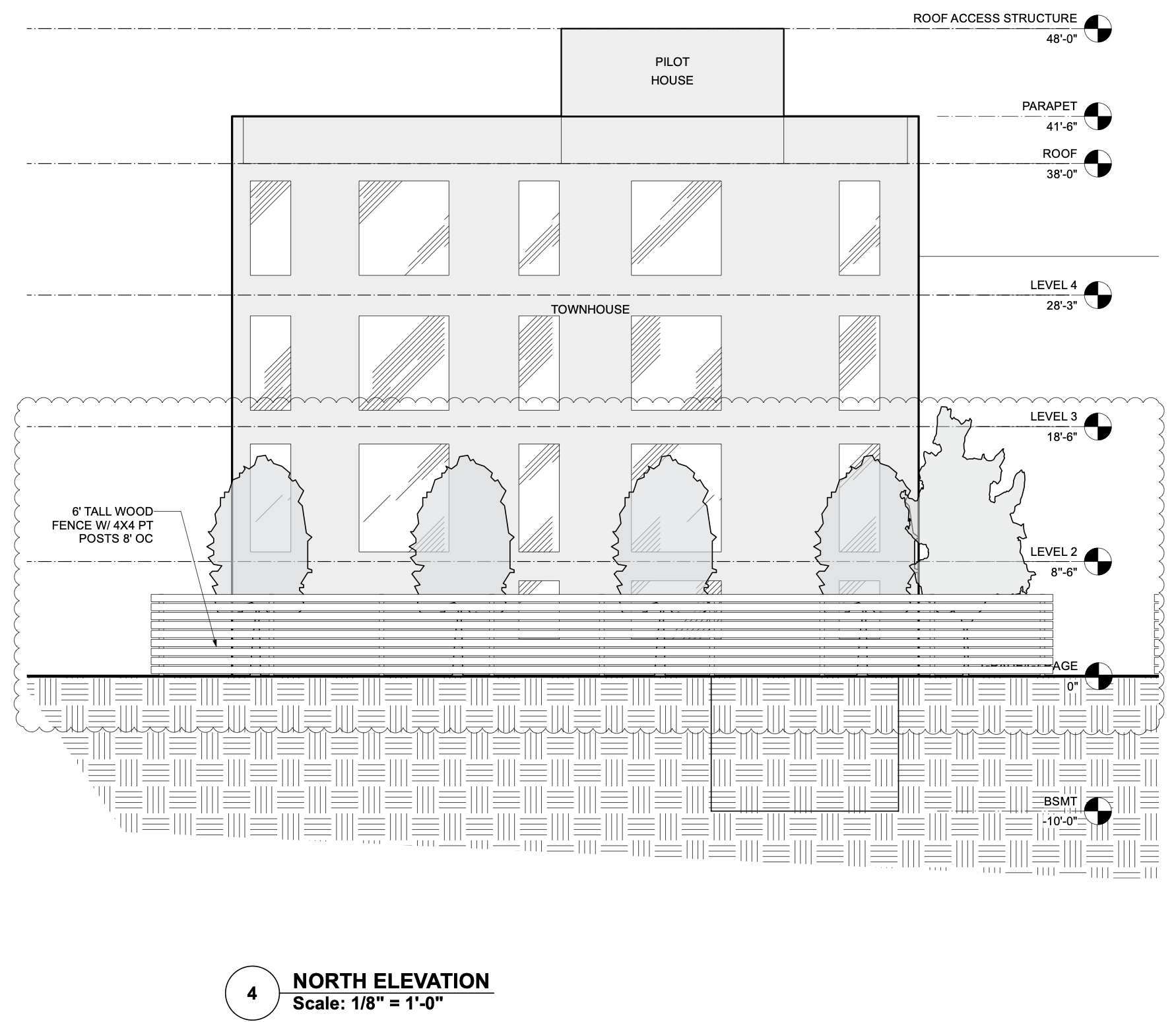 2115-19 Spring Garden Street North Elevation