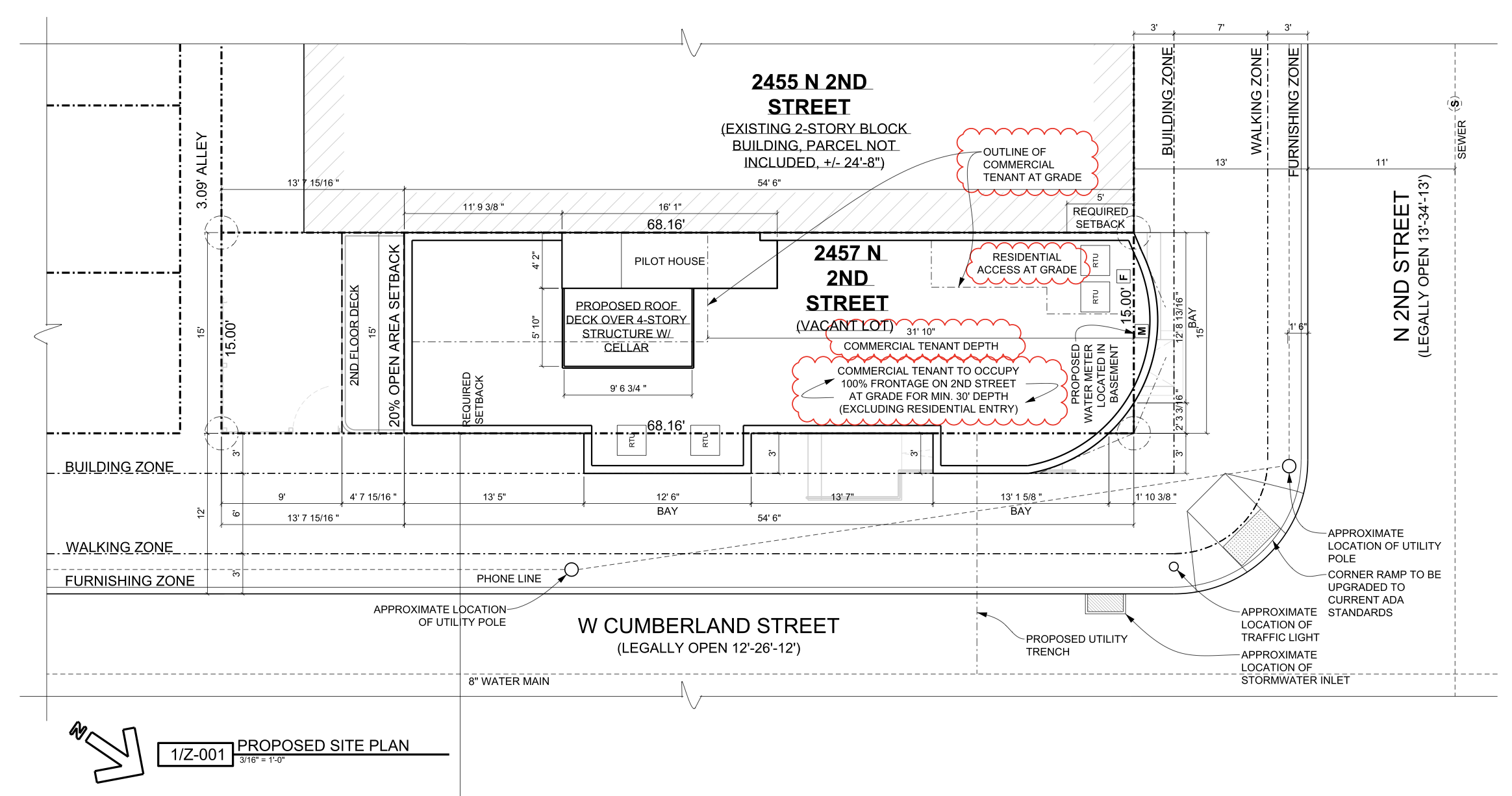 2457 North 2nd Street Plan