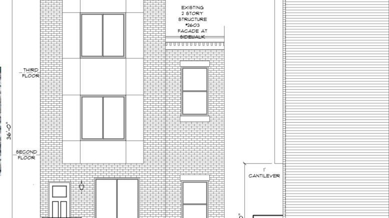 2605 Reed Street Elevations