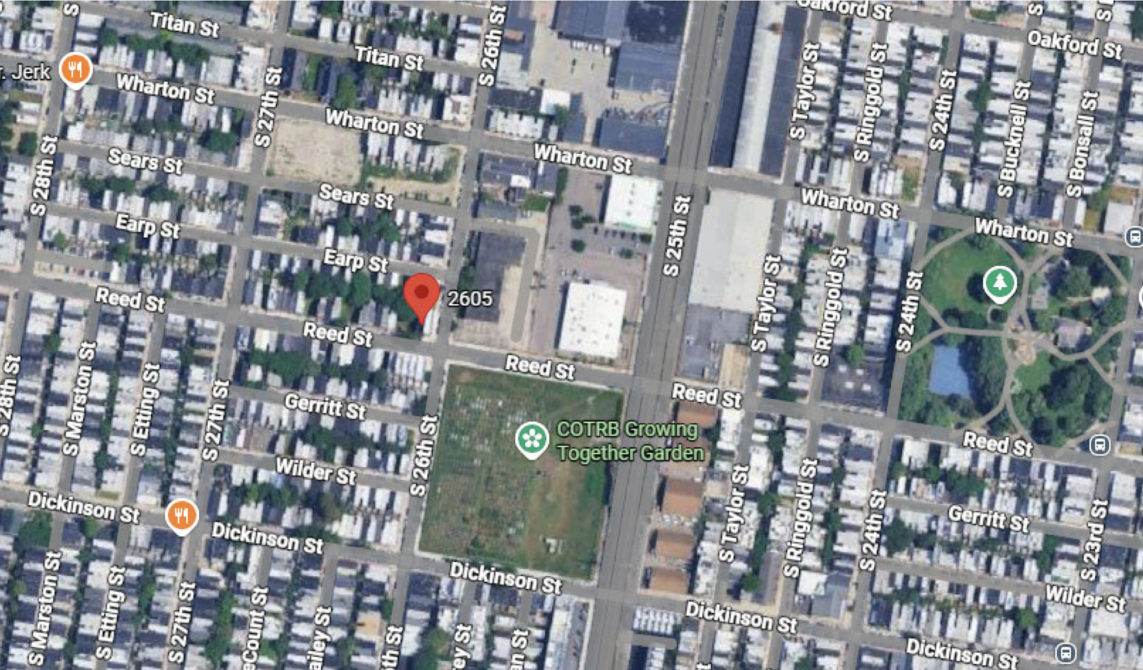 2605 Reed Street Site