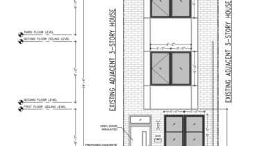 2643 Latona Street Front Elevation
