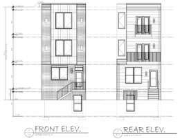 3021 Diamond Street Elevations