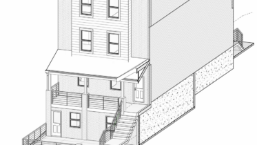 3336 North 16th Street Isometric View
