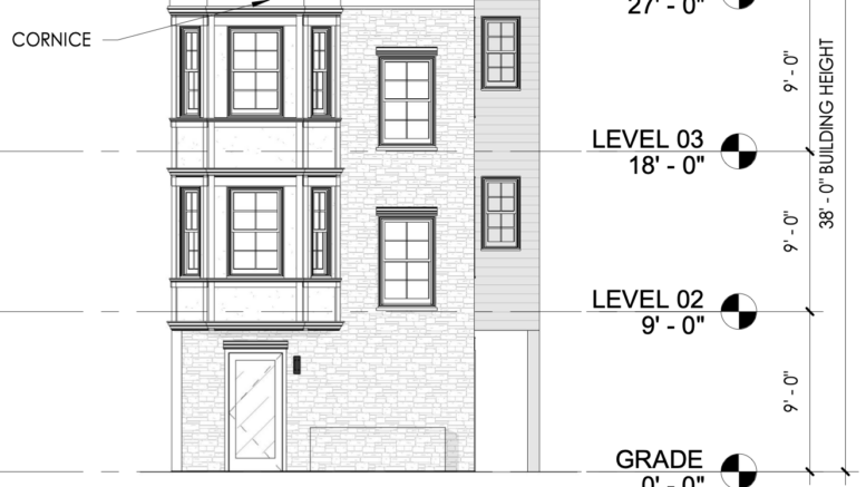 3403 North 19th Street Front Elevation