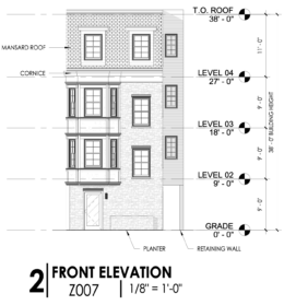 3405 North 19th Street Front Elevation