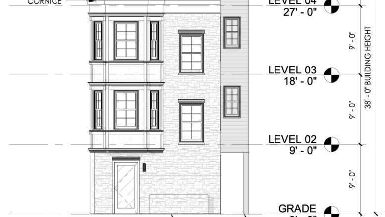 3405 North 19th Street Front Elevation