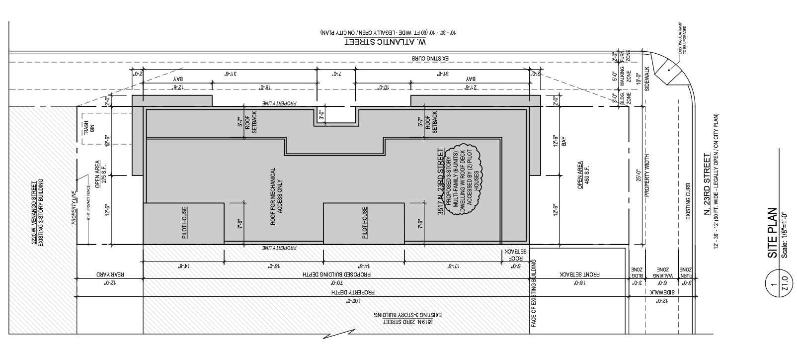 3517 North 23rd Street Plan