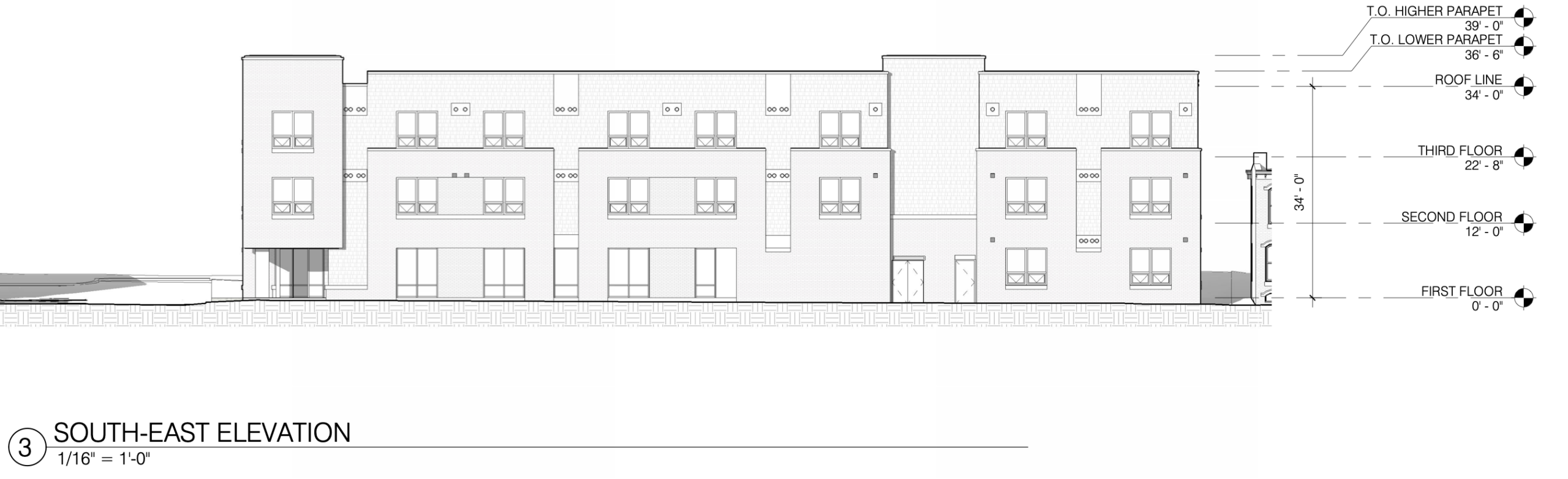 4912 Griscom Street Southeast Elevation