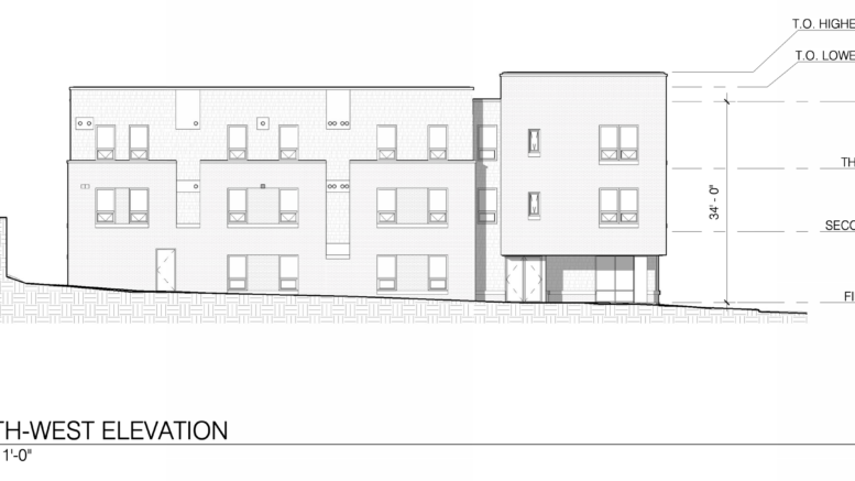 4912 Griscom Street Southwest Elevation