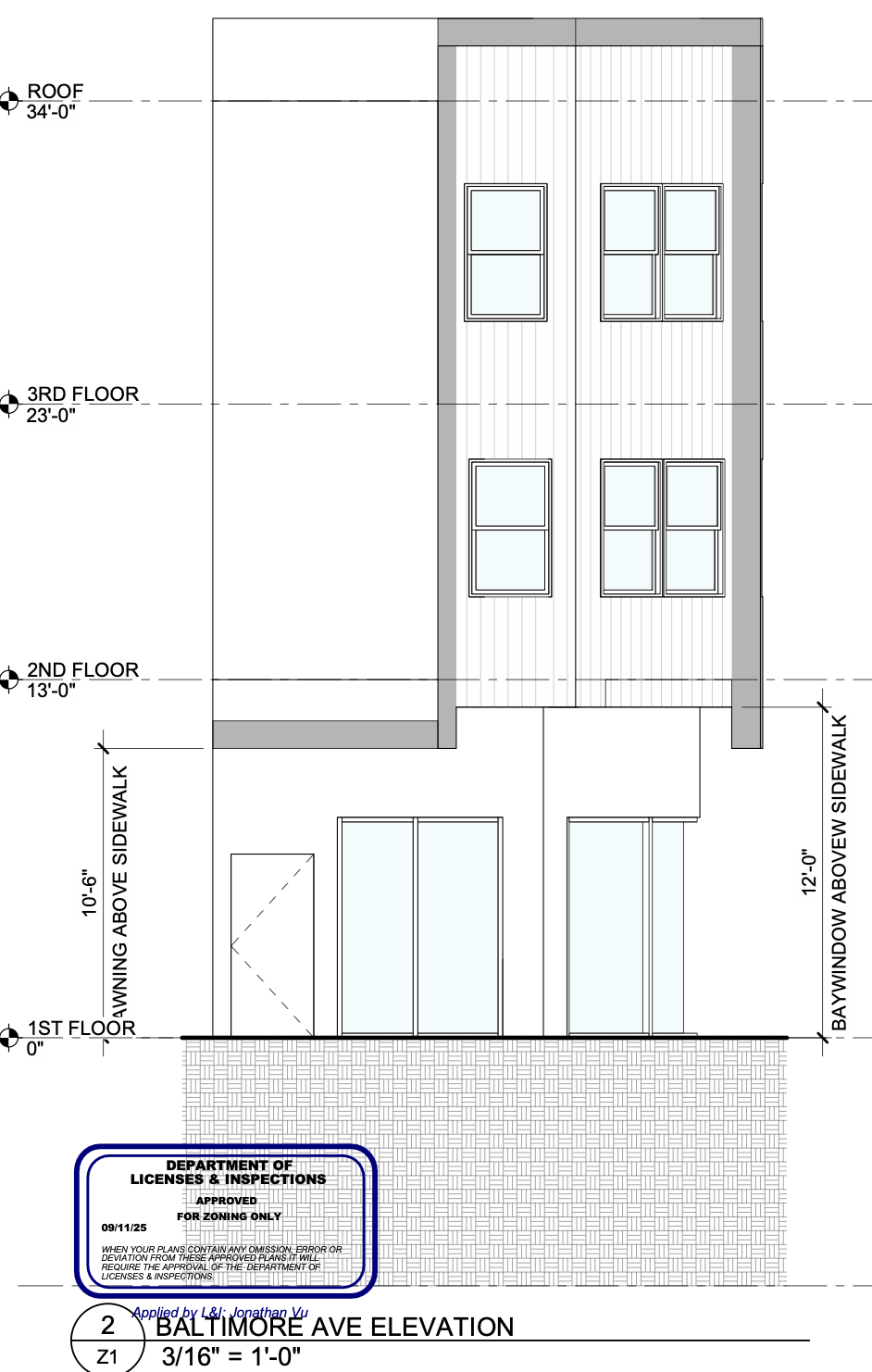 5116 Baltimore Avenue Elevation