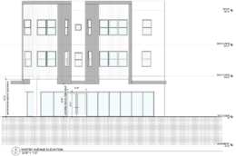 5116 Baltimore Avenue Side Elevation