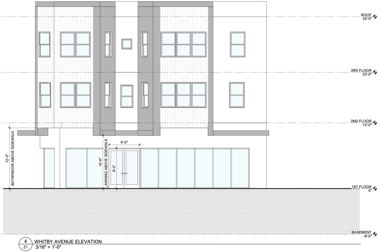 5116 Baltimore Avenue Side Elevation