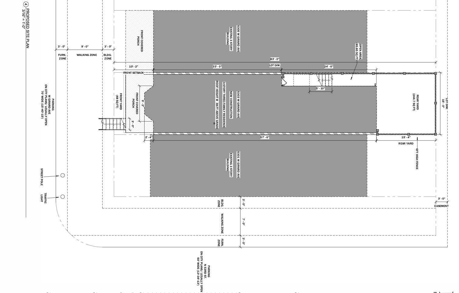 5303 West Girard Avenue Plan