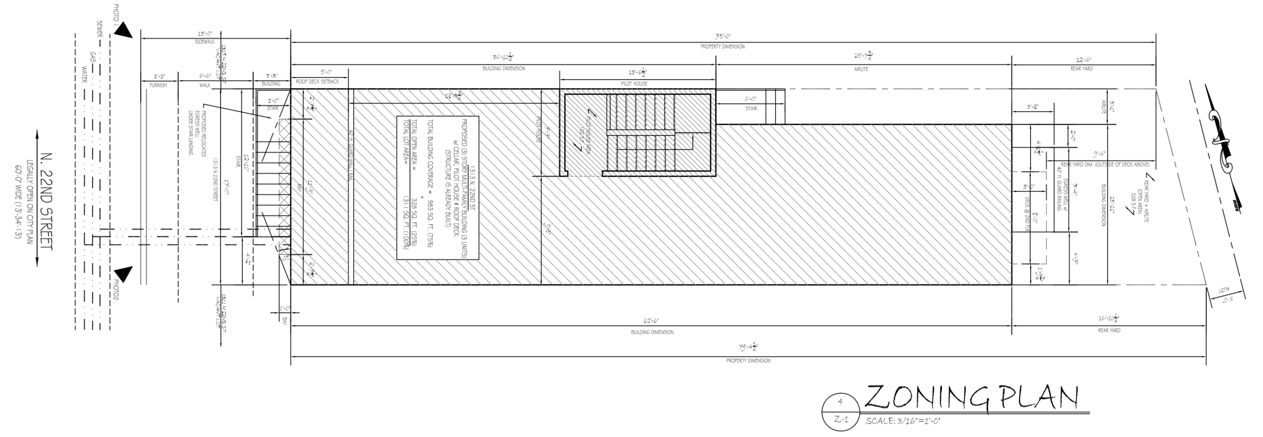 1313 North 22nd Street Plan