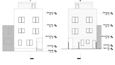 1340-42 Alter Street Elevations