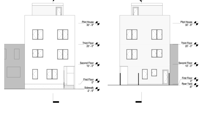 1340-42 Alter Street Elevations