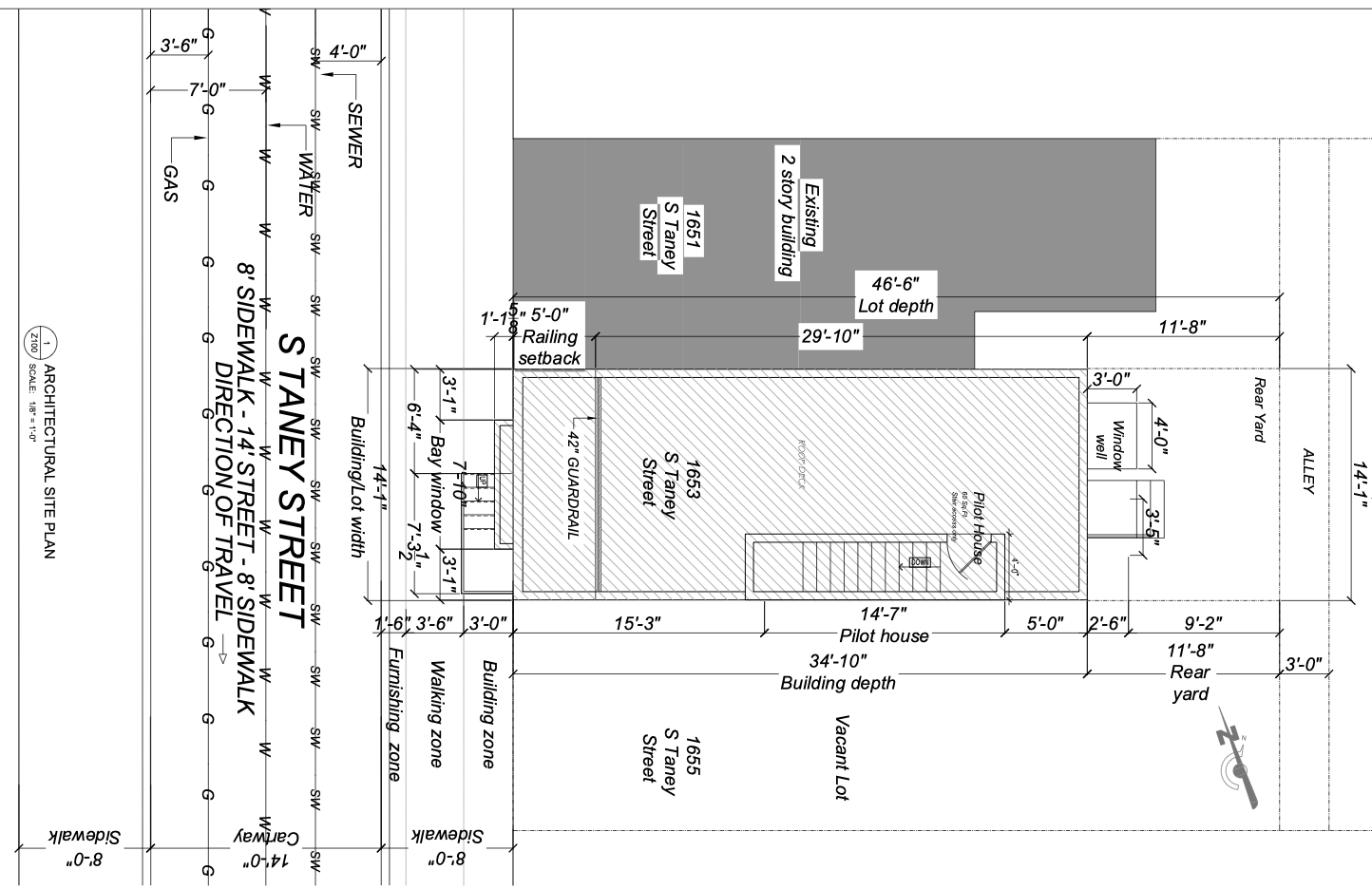 1653 South LeCount Street Plan