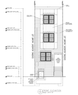 2227 North Franklin Street Front Elevation