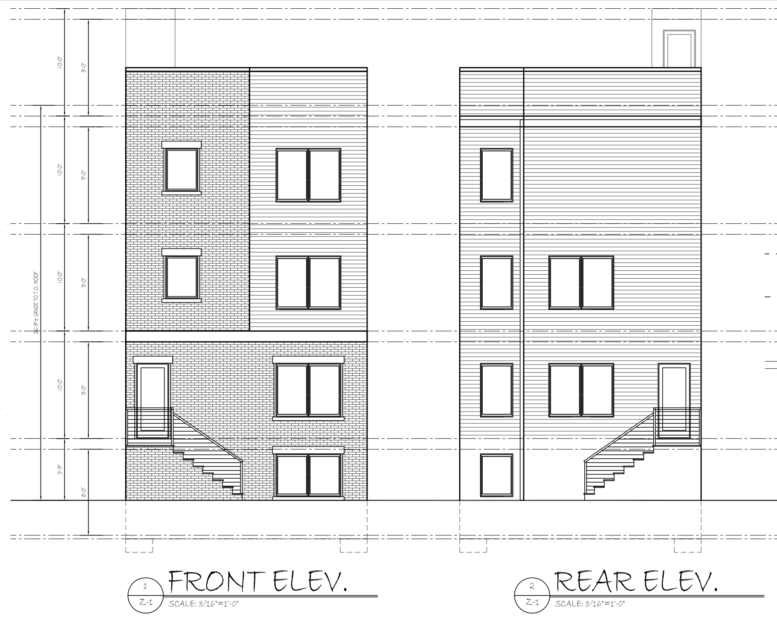 2444 North Lee Street Elevations