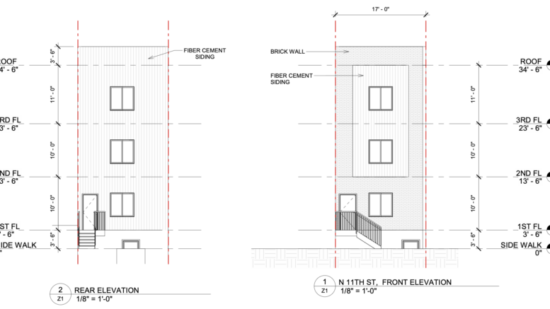 2808 North 11th Street Elevations