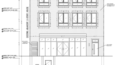 2909 Ridge Avenue Front Elevation