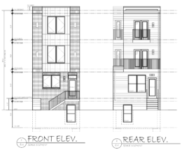 3014 West Diamond Street Elevations